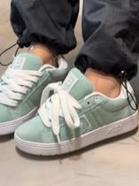 Tênis Qix Combat Suede Aqua/Branco