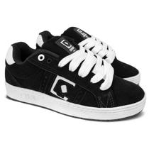 Tênis Qix Combat Suede Preto Branco Original