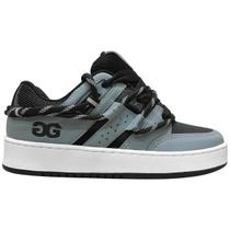 Tênis Qix Double-G Breakbeats Robusto Corda Cinza Chumbo