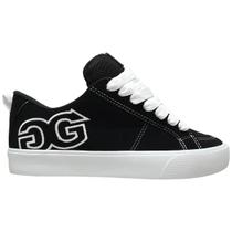Tenis Qix Double-G Record Preto Branco Line Skate DGVU0005