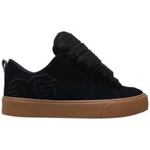 Tênis Qix Double-G Record Skate Robusto Preto Gum DGVU0005