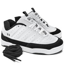 Tênis Qix Golden Branco Preto Original