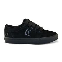 Tênis QIX Ninety Three 93 Vulcan 07 Preto/Preto Tênis QIX Ninety Three 93 Vulcan 07 Preto/Preto