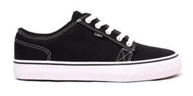 Tenis qix original allan mesquita vulcan preto/branco