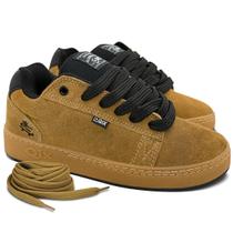 Tênis Qix Pro Model Allan Mesquita x Chorão Caramelo Gum