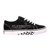 Tênis Qix Skate DT Preto/Branco-Cod-109351-Original Unissex