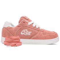 Tênis Qix Skate Glory Rose Branco Original