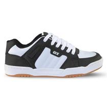 Tenis qix square preto branco