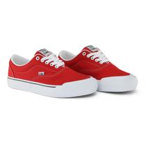 Tênis QIX Sunset Chorão Cor:Vermelho e BrancoTamanho:42