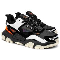 Tênis Qix Trek Preto Branco Original