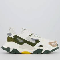 Tênis Qix Trek Reflexivo Esportivo Branco e Verde