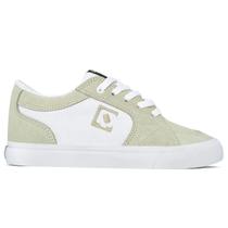 Tênis Qix Unissex Camurça Round Branco