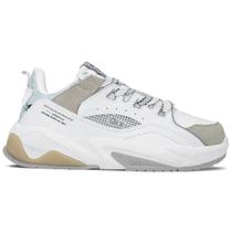 Tênis Qix Unissex Sintético Missy Feat Branco Cinza