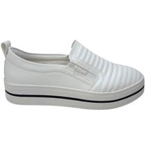 Tênis Quiz feminino Urbano Branco lindo Coleção nova