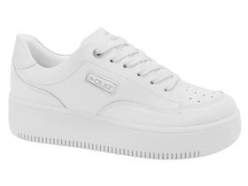 Tênis Quiz Flatform Feminino Branco 61-1742-64