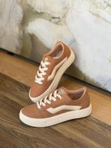 Tênis Quiz Flatform Feminino capuccino Casual Leve E Confortável Tênis Quiz Flatform Feminino capuccino Casual Leve E Confortável