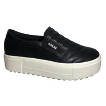 Tênis Quiz Slip-on Platform Liso Feminino