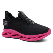 Tênis Racer feminino fitness corrida caminhada academia ótimo preço Tênis Racer feminino fitness corrida caminhada academia ótimo preço