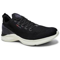 Tênis Rainha Road II Masculino - Preto e Vermelho