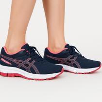 Tênis Rally Feminino Esportivo com Cadarço MarinhoPink
