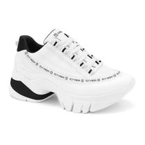 Tenis ramarim feminino casual chunky fly high 22-80204