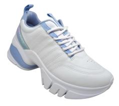 Tênis Ramarim Feminino Plataforma Sneaker Flatform Conforto Macio Leve Casual Festas Dia a Dia