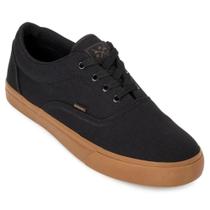 tênis Randall Masculino Leeds RDL3118 Casual Lona Preto Mel