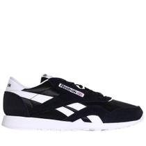 Tênis Reebok CL Nylon - PRETO/BRANCO