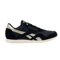 Tênis Reebok Classic Nylon Slim Metallic Casual Preto - Feminino