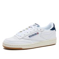 Tênis Reebok Club C 85 Vintage Branco Azul Chalk 10 M Tênis Reebok Club C 85 Vintage Branco Azul Chalk 10 M