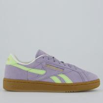 Tênis Reebok Club C Grounds UK Feminino Lilás Tênis Reebok Club C Grounds UK Feminino Lilás