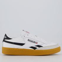 Tênis Reebok Club C Revenge Branco e Preto Tênis Reebok Club C Revenge Branco e Preto