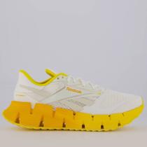 Tênis Reebok Floatzig 1 Branco e Amarelo Tênis Reebok Floatzig 1 Branco e Amarelo