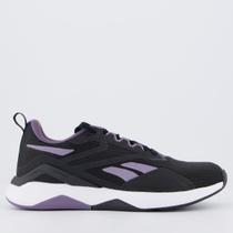 Tênis Reebok Nano Flex TR 2.0 Feminino Preto e Roxo