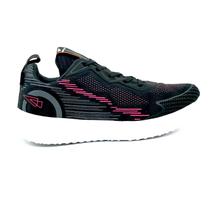 Tênis Replay Feminino Preto com Rosa 2070
