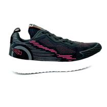 Tênis Replay Feminino Preto com Rosa 2070 Tênis Replay Feminino Preto com Rosa 2070