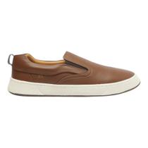 Tênis Reserva Asher Slip Couro Masculino Marrom Tênis Reserva Asher Slip Couro Masculino Marrom