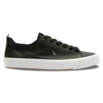 Tênis Reserva Basic Leather Clean Masculino Preto Branco