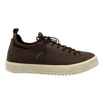 Tênis Reserva Go Masculino Casual Astral Westen Couro Marrom Sola Tratorada