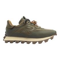 Tênis Reserva Yankee Leather Pais Masculino Militar/Preto