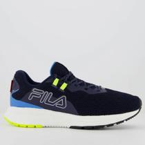 Tenis ride masculino marinho/azul/limao