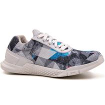 Tênis Rock Fit Grip 3 Modelo Light Gray Cross Training Calçado Gym Musculação Academia Confortável