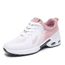 Tenis rosa feminino para academia