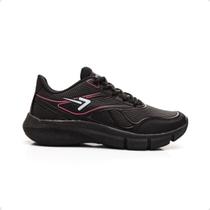 Tênis Running Feminino Box 200 Preto E Pink Tênis Running Feminino Box 200 Preto E Pink