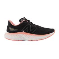 Tênis Running Feminino New Balance Preto E Coral