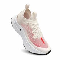Tênis Running Fiber Fire Branco Unissex Academia Corrida Caminhada Leve Confortável Tênis Running Fiber Fire Branco Unissex Academia Corrida Caminhada Leve Confortável