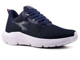 Tênis Running Infantil Diadora Colonna JR - Marinho/Prata Tênis Running Infantil Diadora Colonna JR - Marinho/Prata