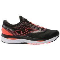 Tênis Running Joma Titanium Preta com Laranja