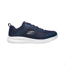 Tênis Running Masculino Skechers Bountiful Azul Tênis Running Masculino Skechers Bountiful Azul
