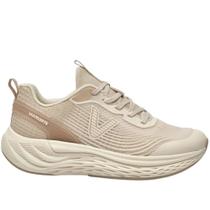 Tênis Running Via Marte Feminino 324-001 Bege Tênis Running Via Marte Feminino 324-001 Bege